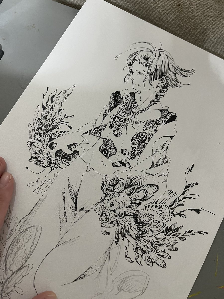 絵は絵のみで投稿しよう