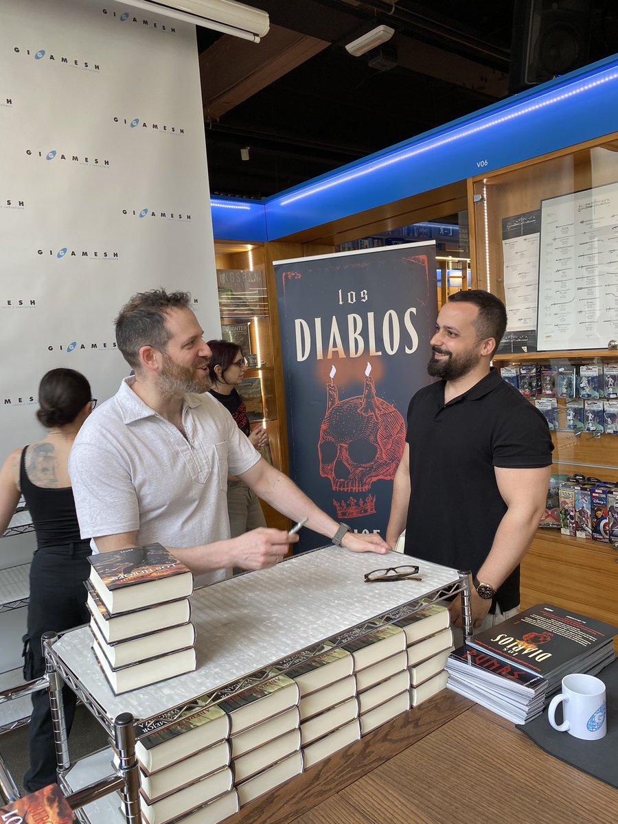 Things have happened at <a href="/GigameshTienda/">Librería Gigamesh</a> <a href="/LordGrimdark/">Joe Abercrombie</a>