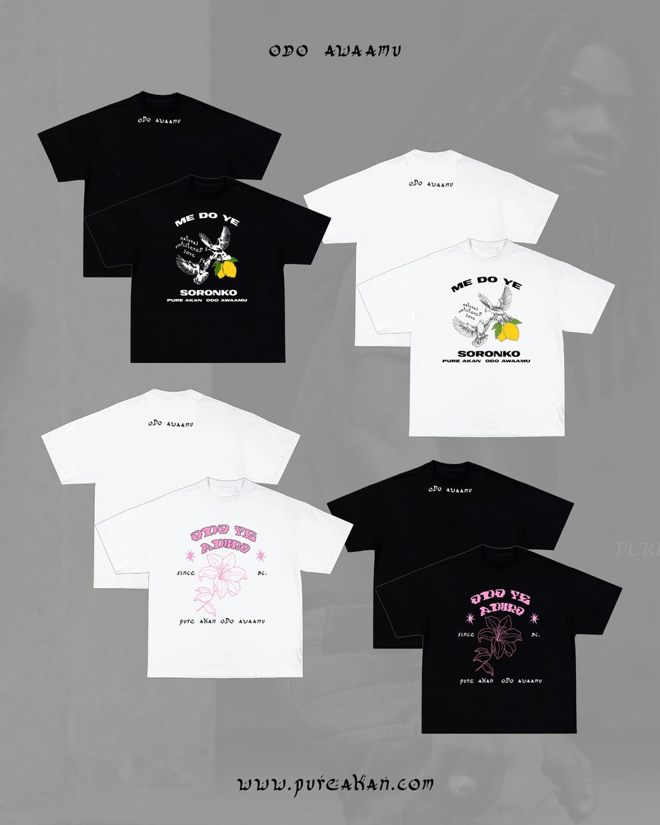 New Odo Awaamu Merch | Limited Edition 🔥💯🌍

Ghs 200 
Local: 0597647672 
Overseas: pureakan.com/store