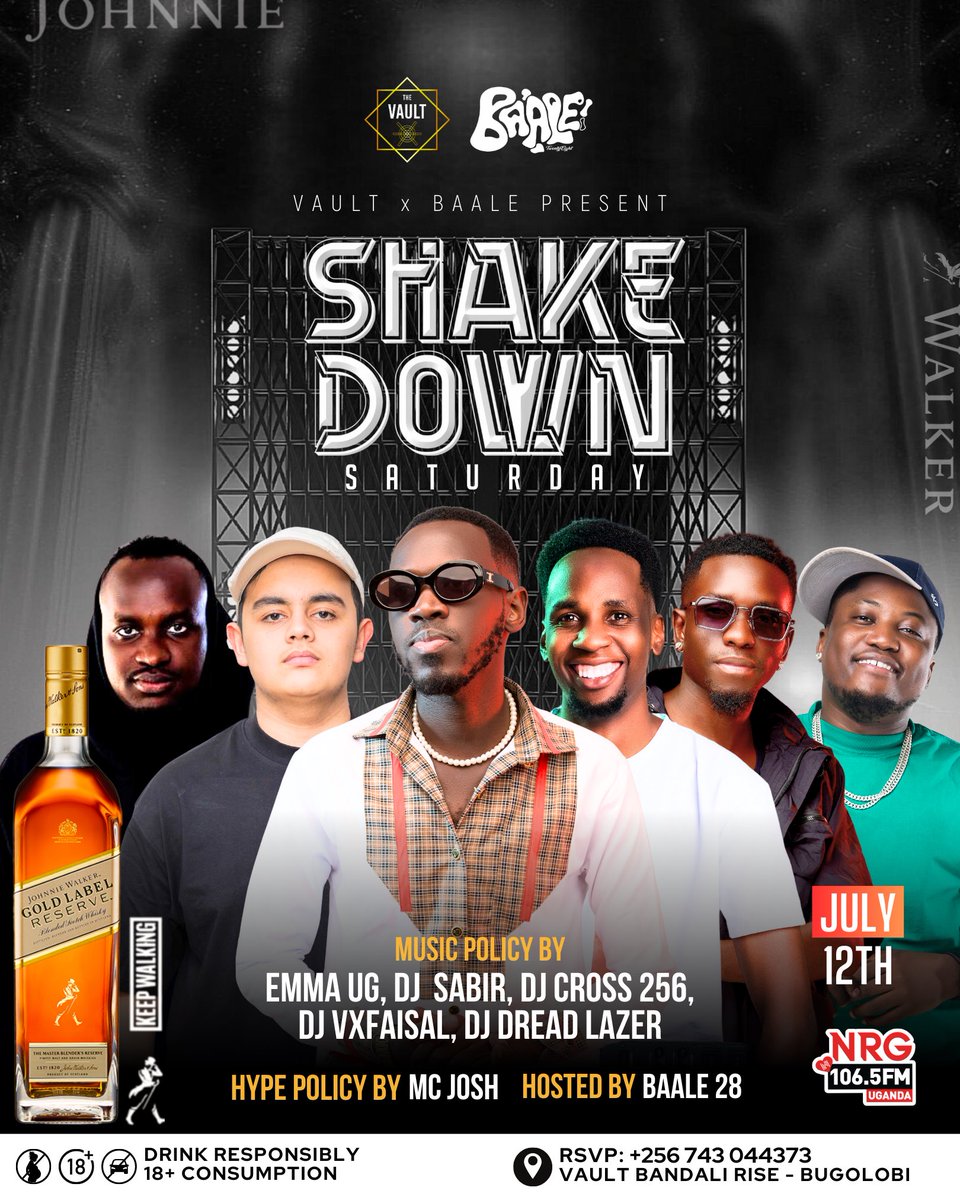 Shake it down today at vault . It’s going down