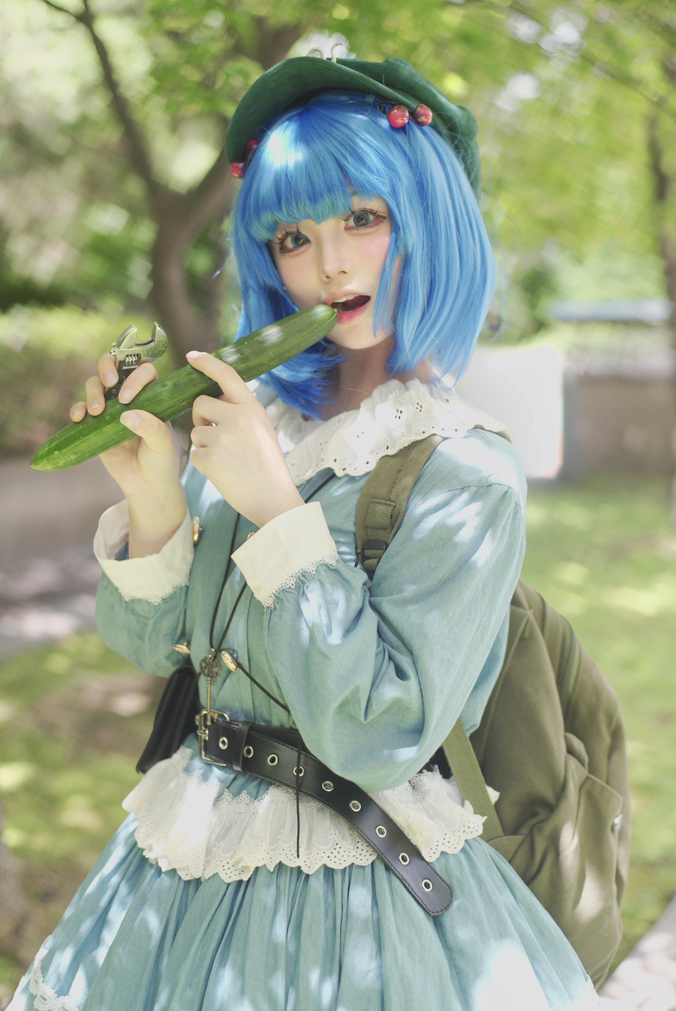 えぶりでぃ にとり! 東方Project 河城にとりコスプレROM ちょろ 東方風神録 河城にとり コスプレ衣装 東方Project コスプレ衣装+