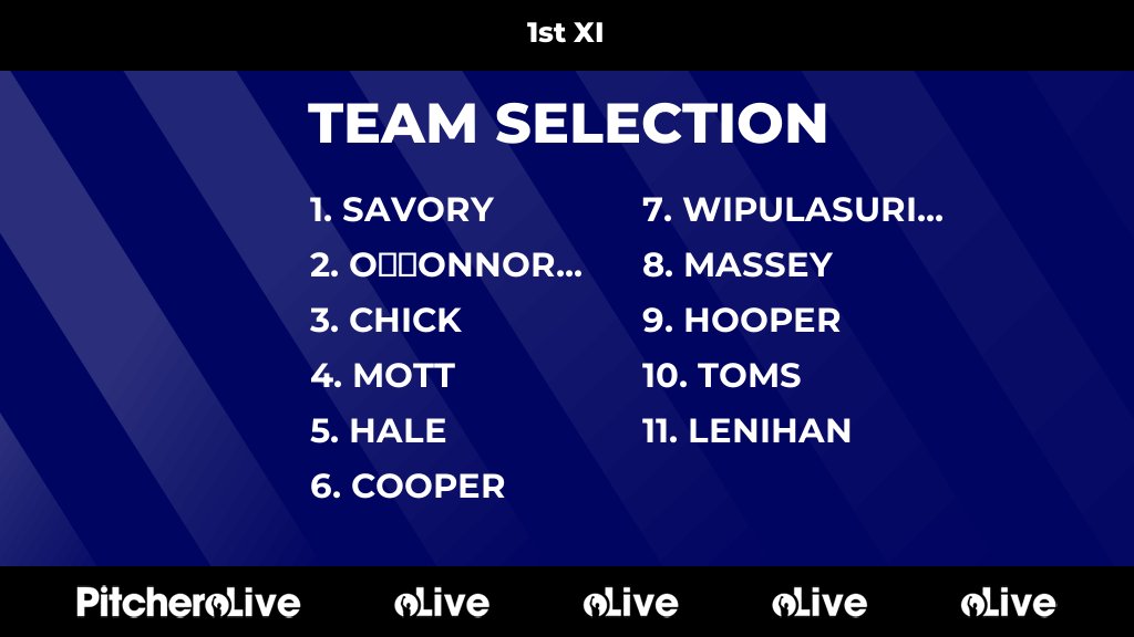 Today's 1st XI team selection #Pitchero
portisheadcc.co.uk/teams/164137/m…