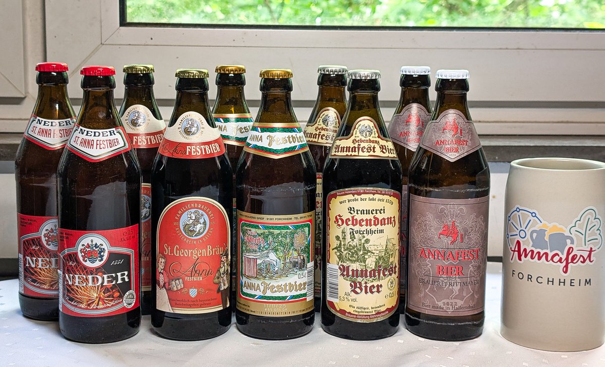 Serichan_a7c's tweet image. Annafest Bier
オクトーバーフェストもいいけど
アンナフェストを激推します💥
今年は訳あって行けないのでボトルと陶器ジョッキを入手して家で楽しむのだ😆