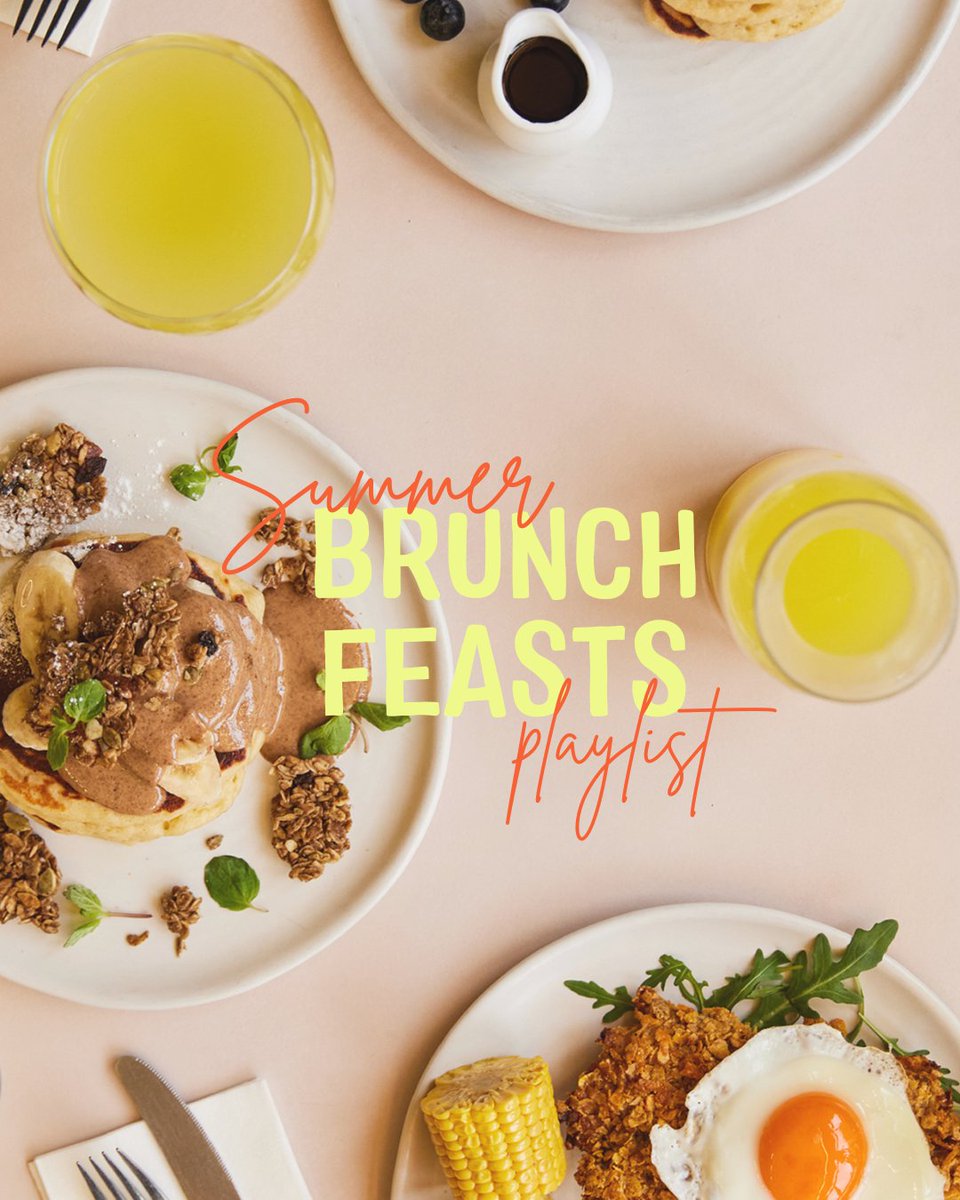 🎧 Sun’s Out, Yolk’s Out 

The official soundtrack to your summer brunch feasts is here because let’s be honest, no one ever gathered around a protein shake… 🍳☀️

🧡 Crack it on. Turn it up. Feast your ears.

👉 Listen now: open.spotify.com/playlist/4bA4M…

#SummerBrunch #BrunchPlaylist