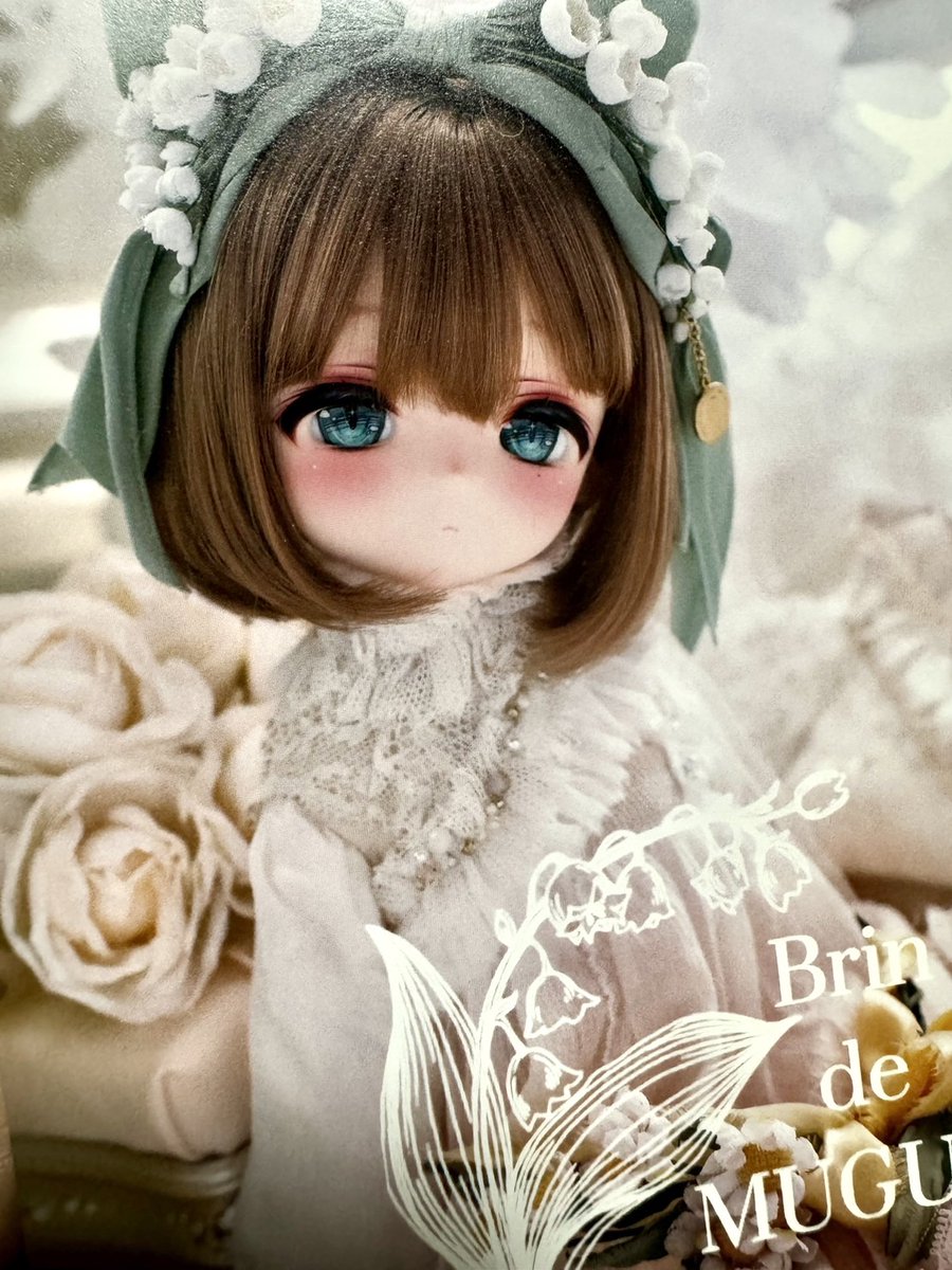 masakiapsy's tweet image. チトセリウムのハイドラさんや、昨今のオルナティオの面相をお願いしている、れにゃさんの個展『Brin de MUGUET』に伺ってきました。…