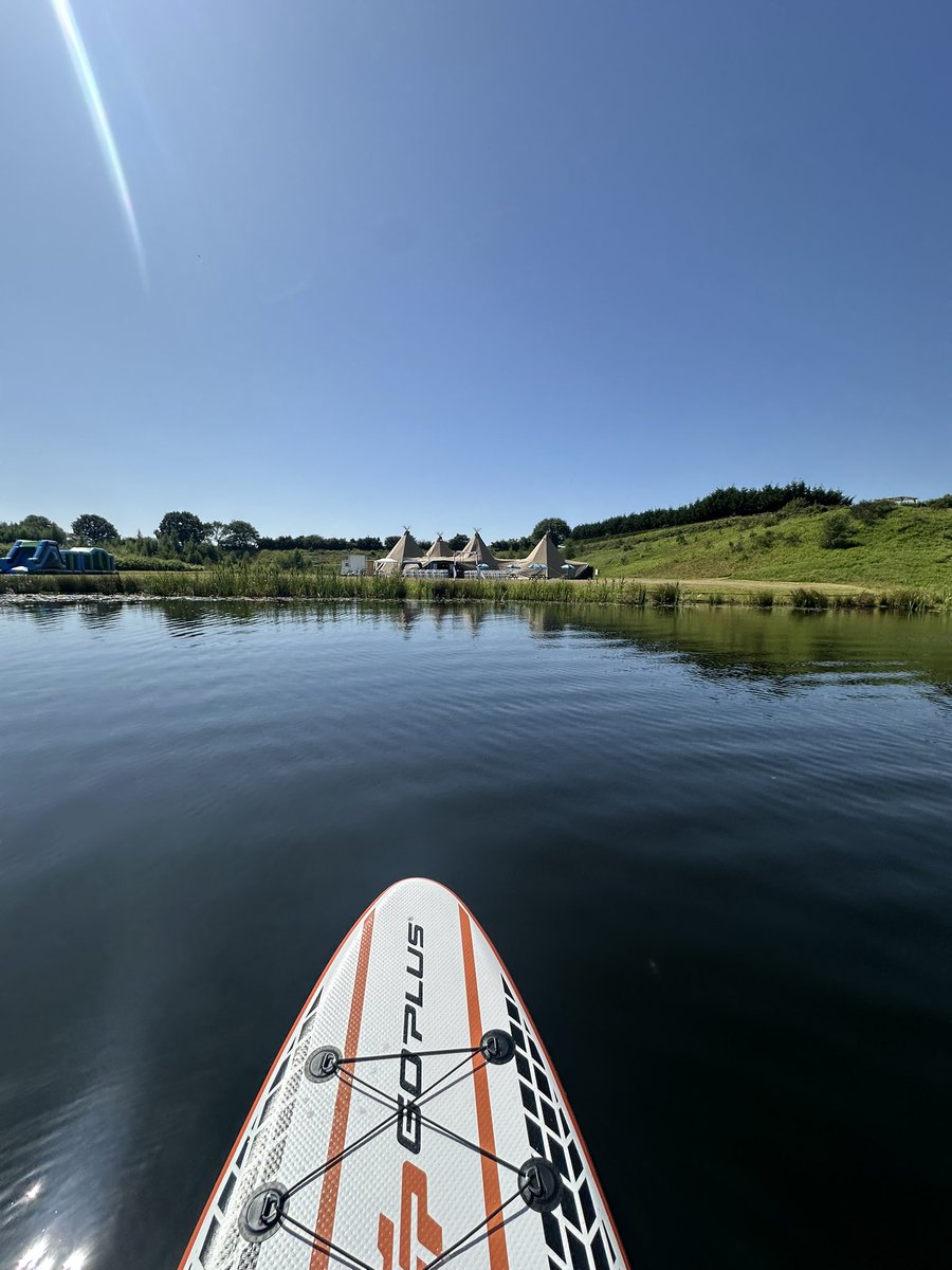 Little pre wedding paddle!