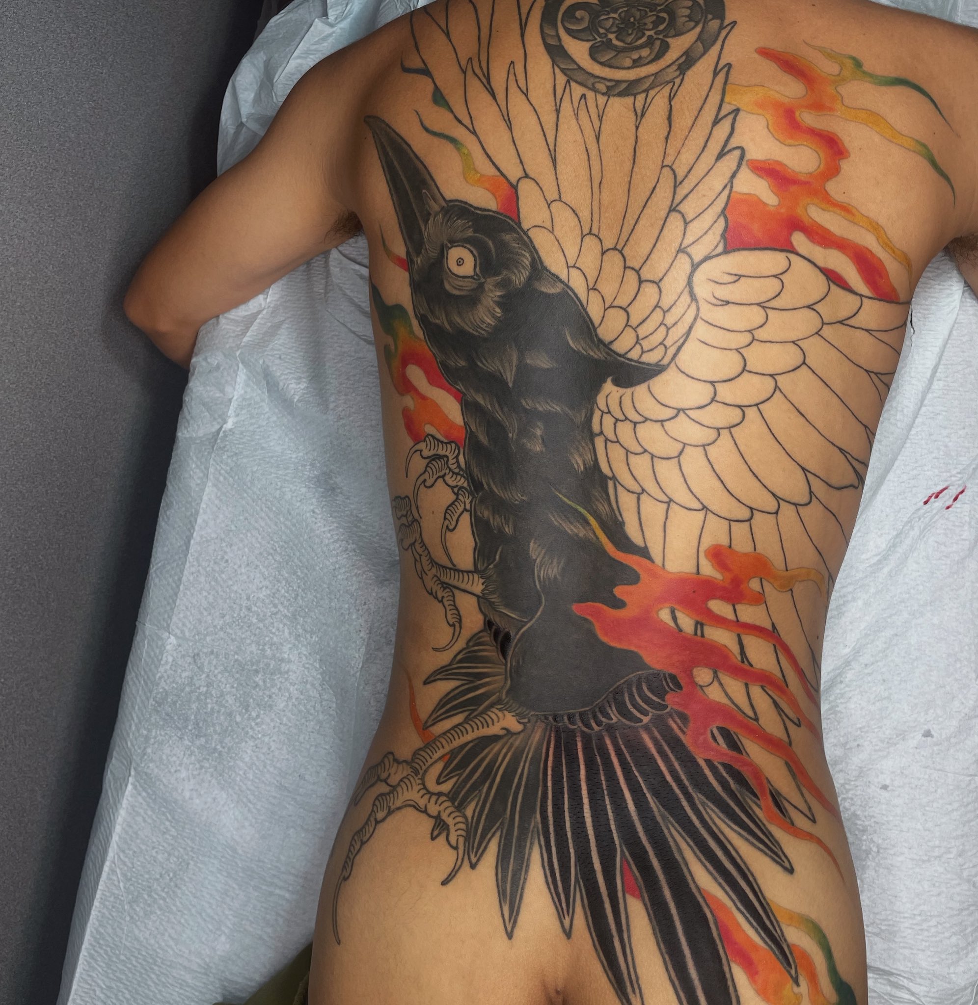 Japanese Tattoos刺青和彫 鬼と龍魚 @xtremetattooink @inkspire.japan @gainmgzn