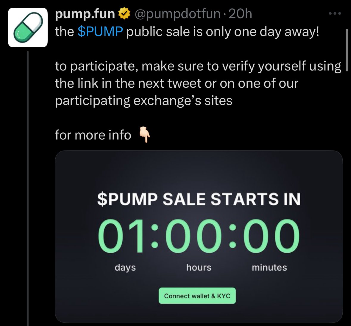 whoisss13's tweet image. the pumpfun super cycle begins today

Dq319cnGeK3HVy4mLLH2KnZLwQcRRsJduvj2dLpgpump
#pumpcycle