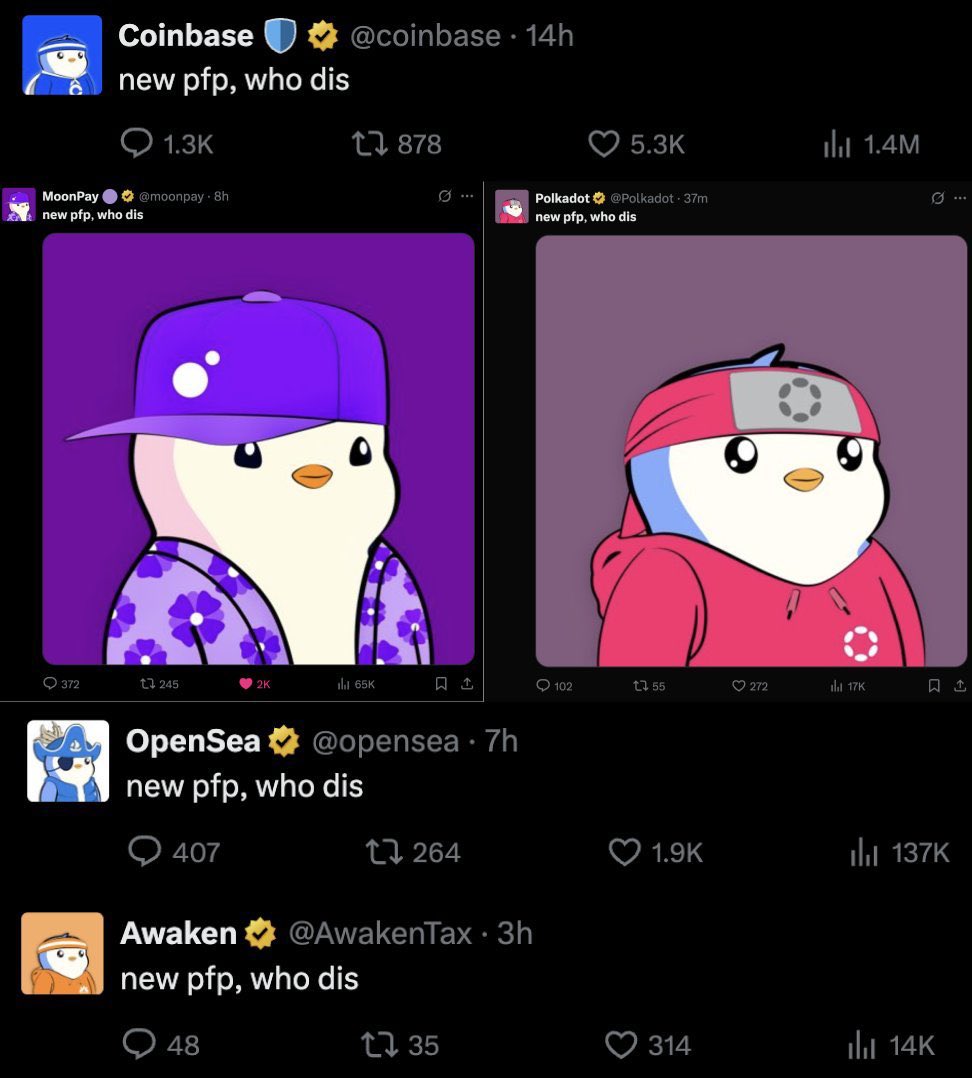 It’s penguin season. Send $Pengu more higher 🐧