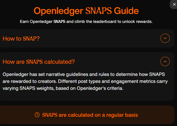 8 Days Left in the Octosnaps Era 🐙

The countdown is real — just 8 days remain in this round of Openledger's Snaps era.

Powered by Cookies, our memory system doesn’t run on hype — it runs on contribution, consistency, and community momentum.

✅  Every Snap earned reflects real
