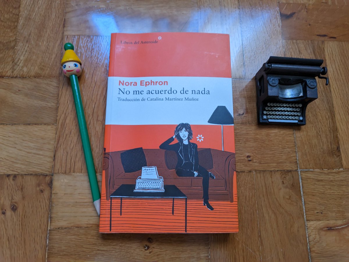 Marqués de Bradomín (@aukido) on Twitter photo Nueva #reseña en <a href="/papelenblanco/">Papel en Blanco - Todo sobre libros y cómic</a>
'No me acuerdo de nada'
#NoraEphron
Trad. Catalina Martínez Muñoz
vía <a href="/LibrosAsteroide/">Libros del Asteroide</a>
Ak. <a href="/ArcosPamplona/">Librería Arcos Liburudenda</a>
Divertido e irónico. Una lectura muy recomendable.
#librosrecomendados
papelenblanco.com/nora-ephron-es… Nueva #reseña en <a href="/papelenblanco/">Papel en Blanco - Todo sobre libros y cómic</a>
'No me acuerdo de nada'
#NoraEphron
Trad. Catalina Martínez Muñoz
vía <a href="/LibrosAsteroide/">Libros del Asteroide</a>
Ak. <a href="/ArcosPamplona/">Librería Arcos Liburudenda</a>
Divertido e irónico. Una lectura muy recomendable.
#librosrecomendados
papelenblanco.com/nora-ephron-es…