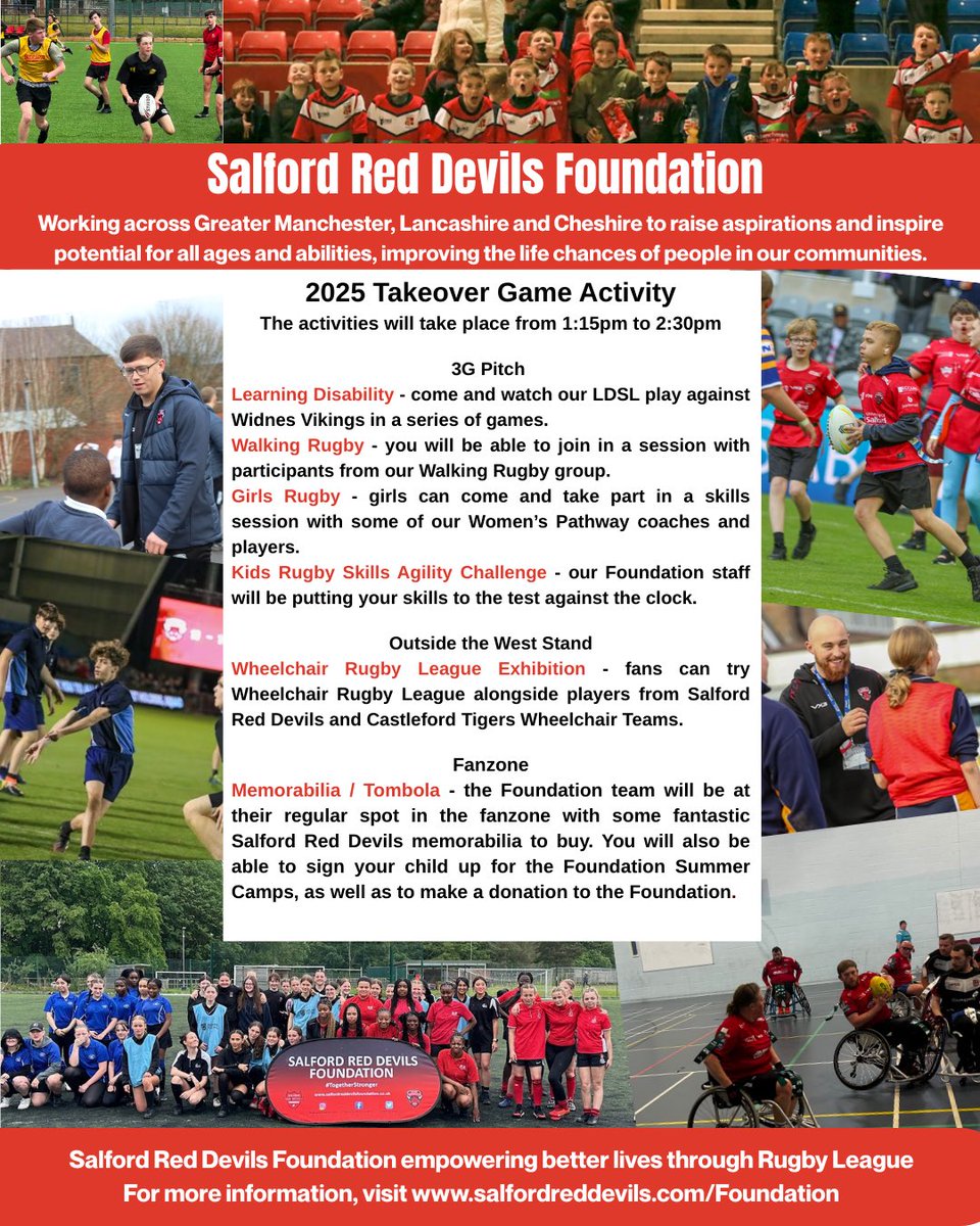 Salford RLFC Foundation tweet media