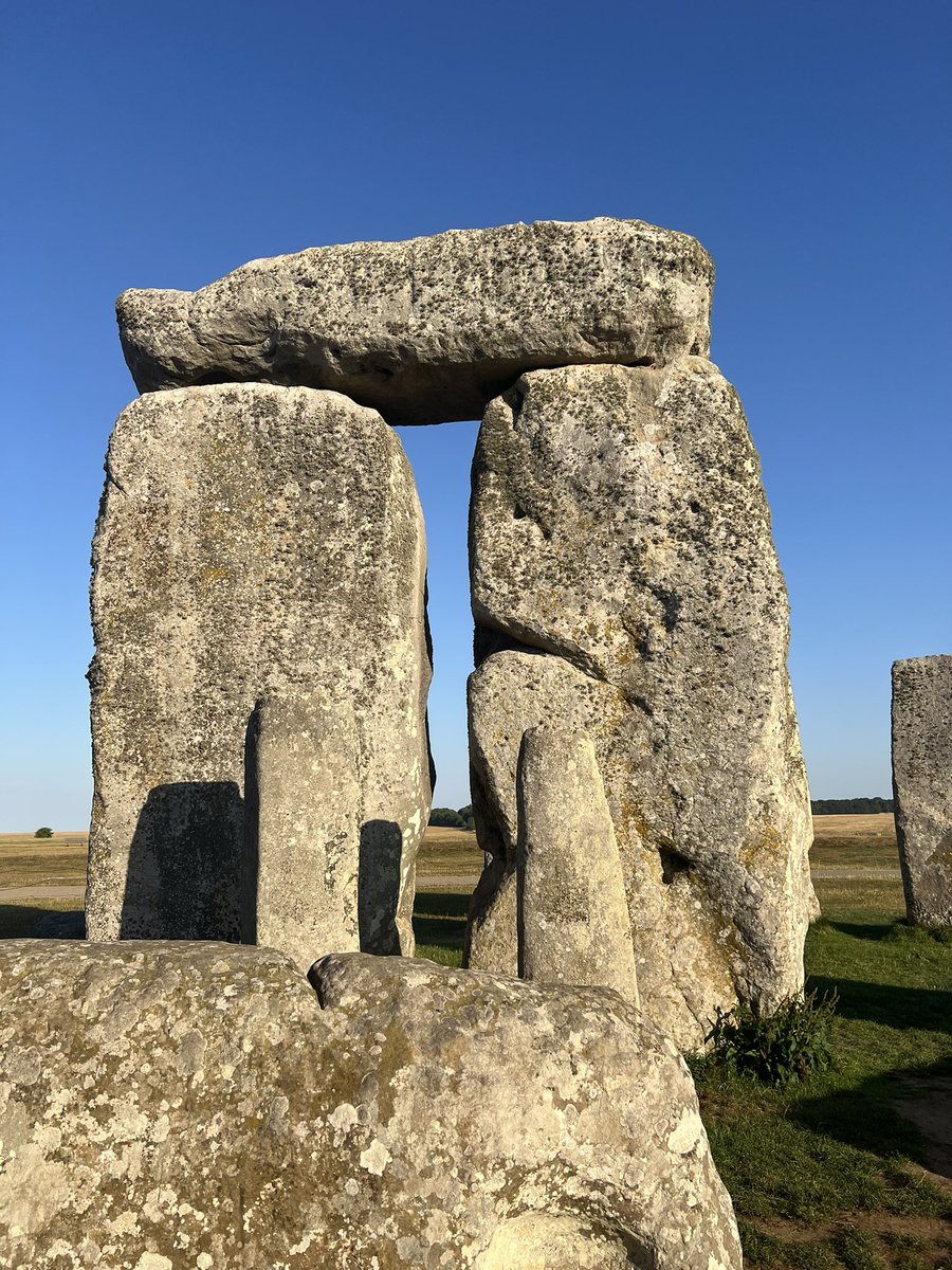 Stonehenge inner circle guided tour this morning. Up close and personal with the Salisbury experts. ✅