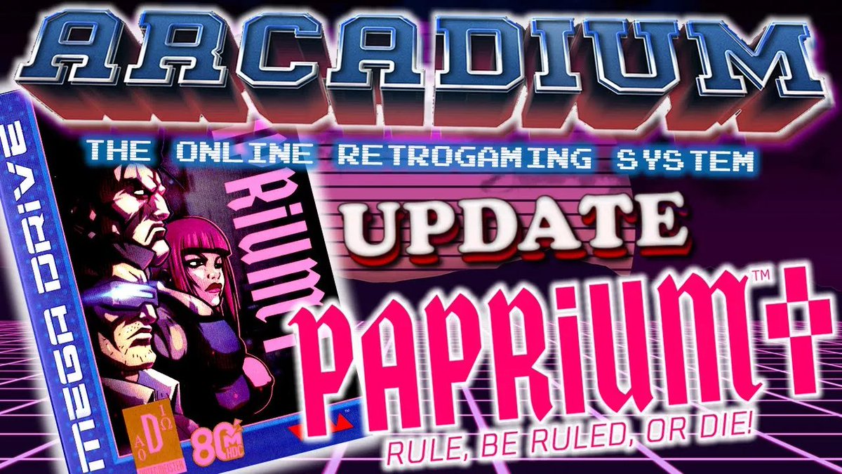 ▶️ Nuevo VIDEO de ARCADIUM‼️
➡️ youtu.be/acJdNMTYzes
     📌Tutorial Incluido!
👉La manera más facil y rápida de jugar el increíble PAPRIUM de Sega Megadrive en tu PC!!