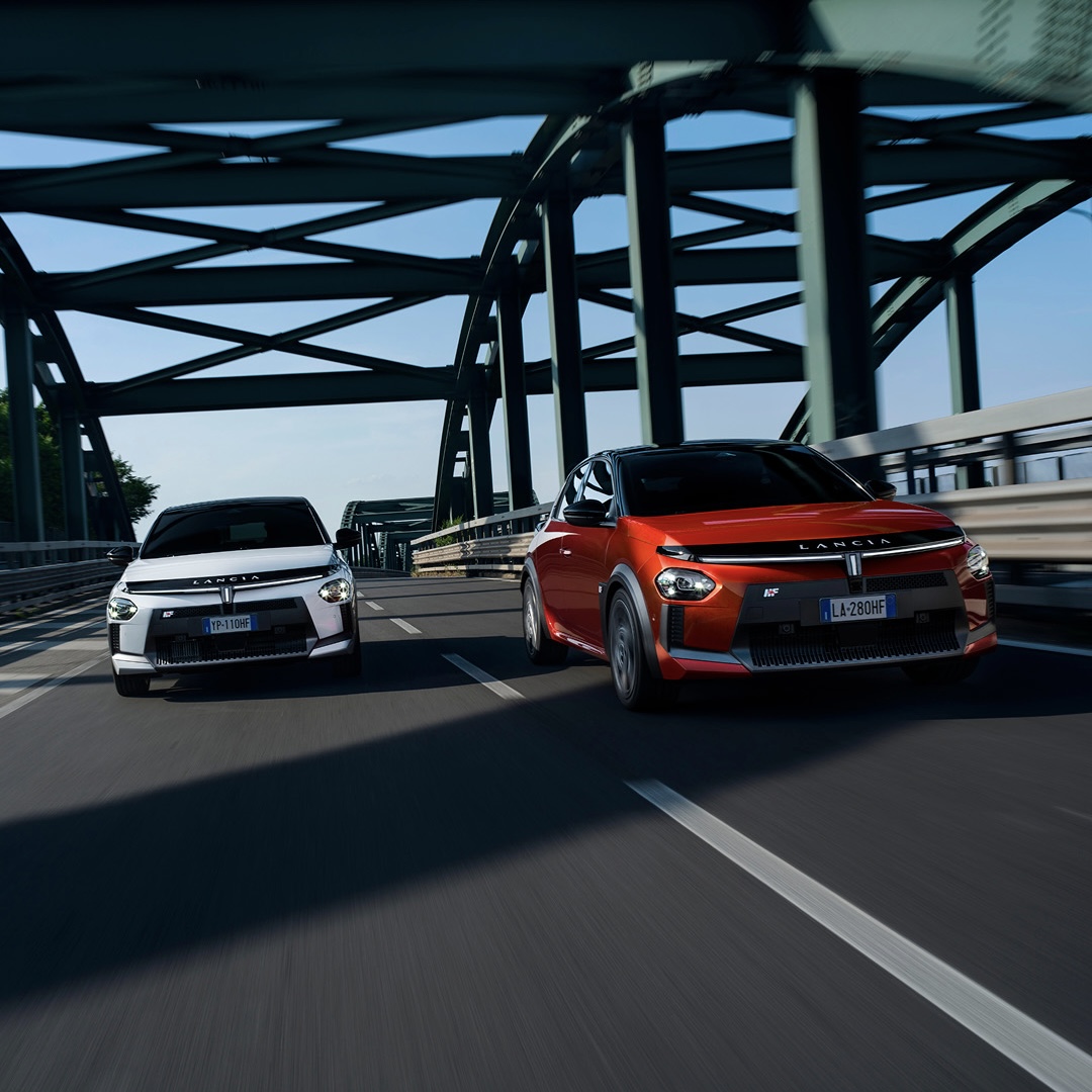 The #NewLanciaYpsilonHF and HF Line, two of driving passion. With distinctive styling, dynamic design cues, and uncompromising attention to detail, they embody the spirit of the HF legacy — reimagined for today.  lancia.com/choose-your-co……

#Lancia #HFIsBack #UnleashTheInstinct