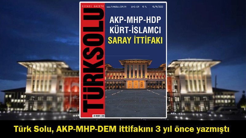 Son ortaya çıkan AKP-HDP-MHP ittifakı; aslında hiç ayrılmamış bir ideolojik ortaklığın siyaset sahasında yeniden kurulmasından başka bir şey değil.

turksolu.com.tr/turk-solu-akp-…