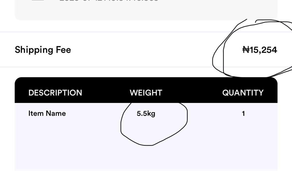 tiwablog247's tweet photo. @GiGLogistics And why was I charged 15,254 for an item of 5.5kg Lagos to Jos https://t.co/51ZD7C2UVN