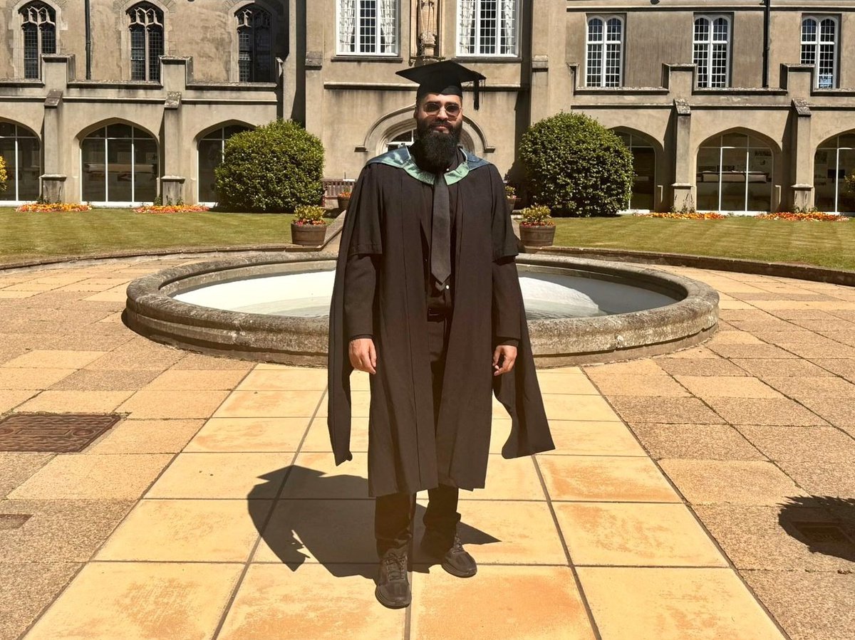 Congratulations to our beloved brother and colleague <a href="/ImranHussein87/">Imran Hussein</a> for successfully completing and graduating from an MA in Islamic Studies. His dissertation on Muhammad Iqbal's thought will be used for some useful Sapience Institute work. In-shā-a-Allāh.