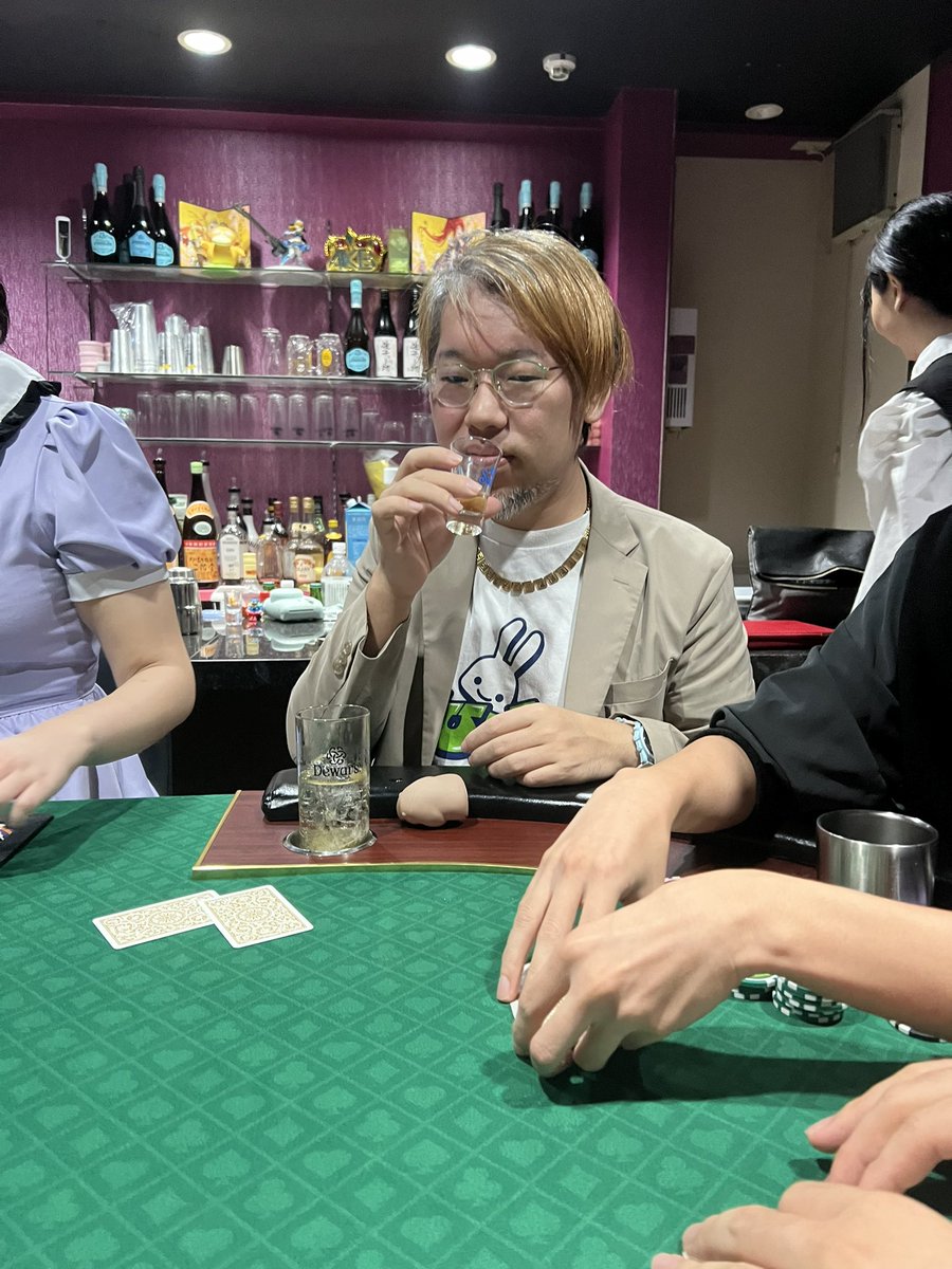 ざんざんは身体にいいからこれを飲みたがっている。俺は大丈夫だ、守りたいγ-GTPがある