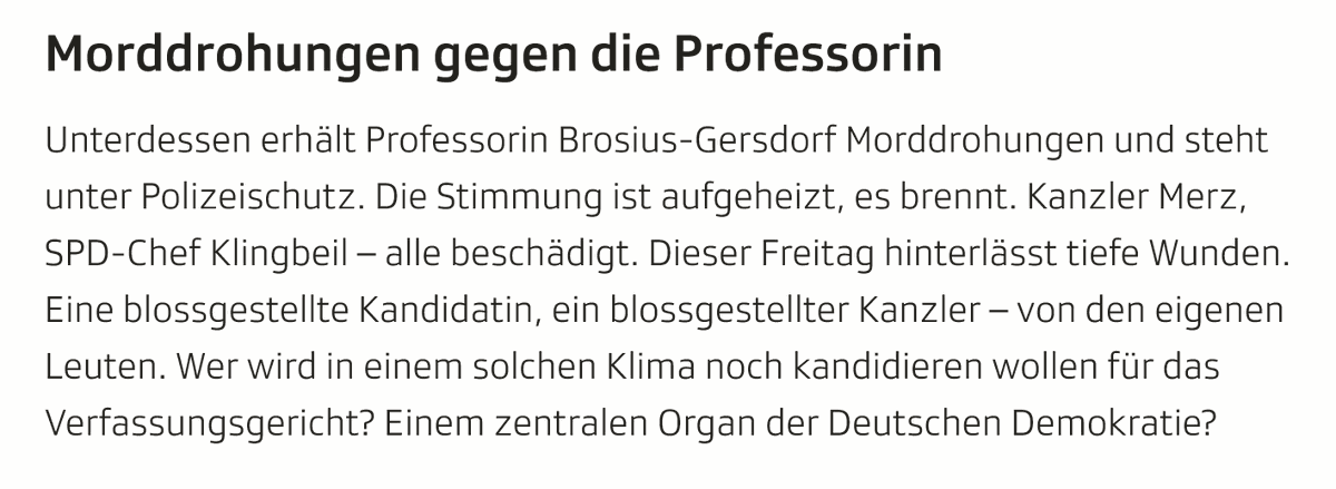 uersel_fuhrer's tweet photo. Aus der Rufmord-Kampagne von #NiUS/Reichelt, Jens #Spahn, #Plagiatsjäger Weber und der #Union/#GroKo, ist eine Menschenjagd geworden!

Das ist menschenverachtende #NSDAP-Methodik!

Ich verabscheue jede einzelne Person, die sich daran - egal in welcher Form - beteiligt!

Dieses Trauerspiel der GroKo muss ein Ende haben und ein #Untersuchungsausschuss gebildet werden, der diese gesamte Klüngelei aufarbeitet und die Urheber empfindlich abstraft. Und zwar bis ganz oben ins #Kanzleramt, wo ein #Merz hockt und (midestens) nichts unternimmt!

#Morddrohungen #Menschenwürde #Hetzjagd #AfDVerbotJetzt #BrauneKackbratzen #NazisRaus