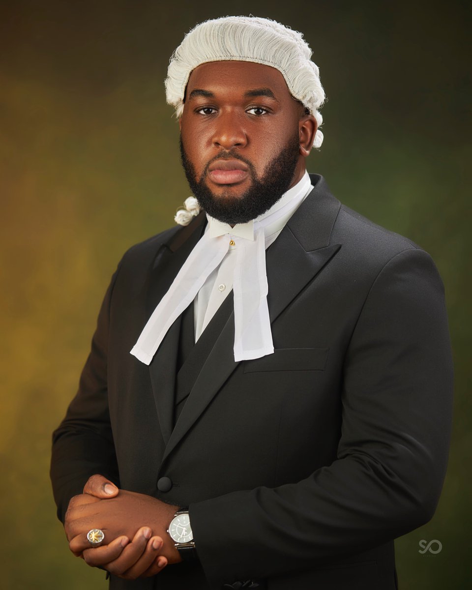 pngudeh's tweet photo. To the glory of the God of Leader E. T. Edem 

Udeh, N. G. ESQ. (LL.B, BL) 

Barrister &amp; Solicitor of the Supreme Court of Nigeria 👨🏾‍⚖️ https://t.co/R4BjrShvcI