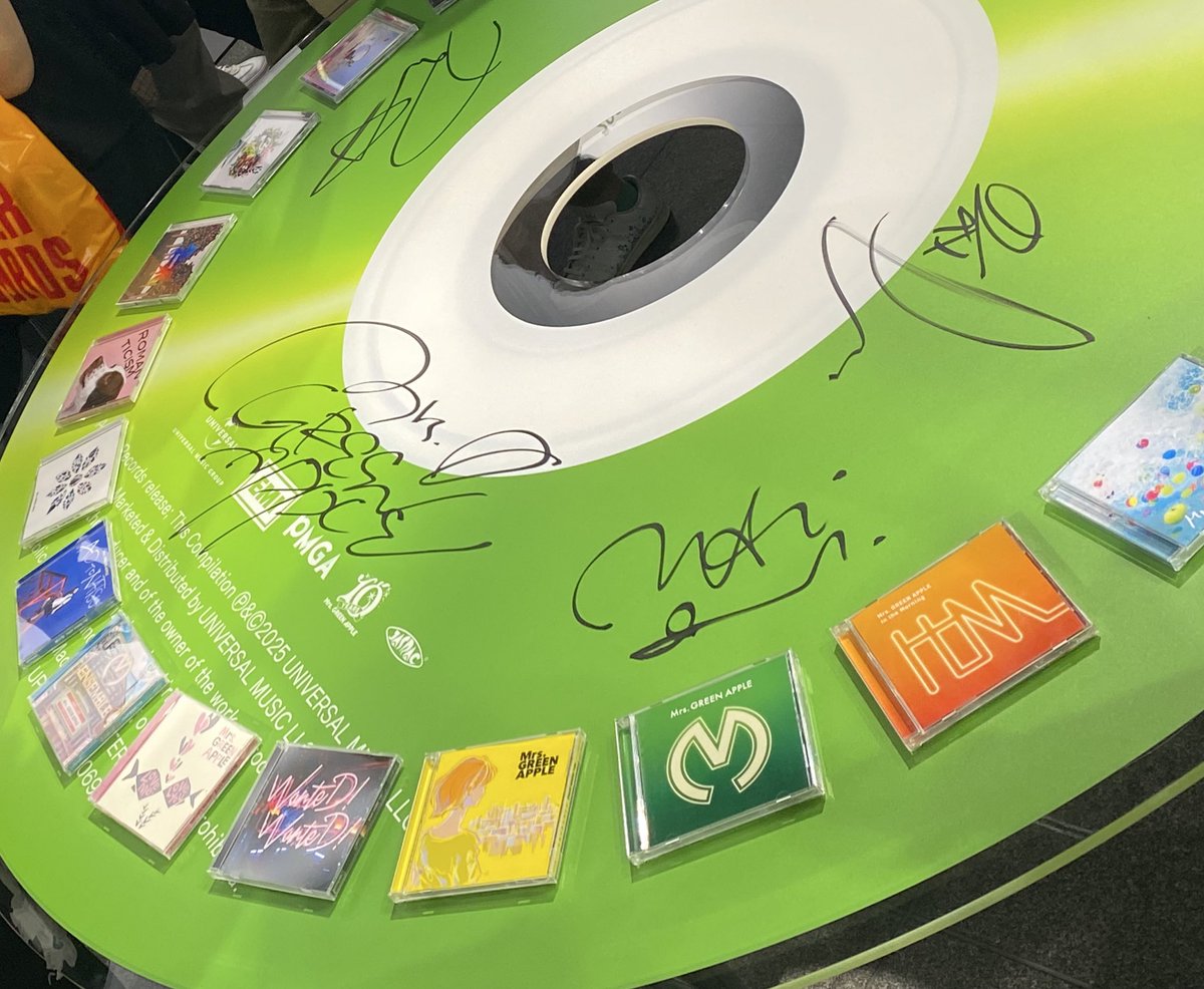 theTokyoLine's tweet photo. 試聴会
#MrsGREENAPPLE https://t.co/UWxK85ml8H