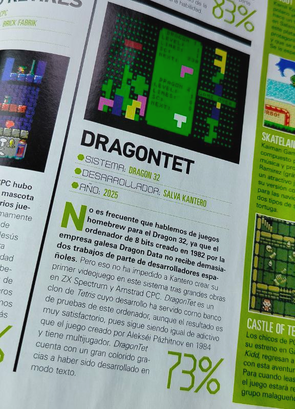 Al principio me pensé mucho cambiar la visibilidad del repositorio de este proyecto de "Private" a "Public". 
La comunidad retro siempre es muy agradecida! 😘
Gracias <a href="/blackmores_/">Atila Merino</a> por la reseña en la #retrogamer 52