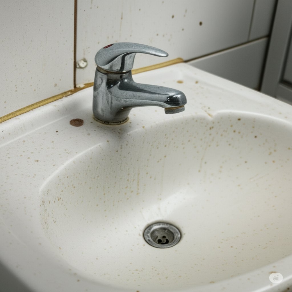 📍Mersin’de Bir Lokanta Lavabosu
Bu görüntü, Mersin’de sıkça tercih edilen bir lokantanın müşteri lavabosundan.
İsmini şu an paylaşmıyoruz, çünkü önce işletmeye durumu bildirdik ve uyarımızı yaptık. Ancak bir sonraki ziyaretimizde benzer bir tabloyla karşılaşırsak, ismini açıkça