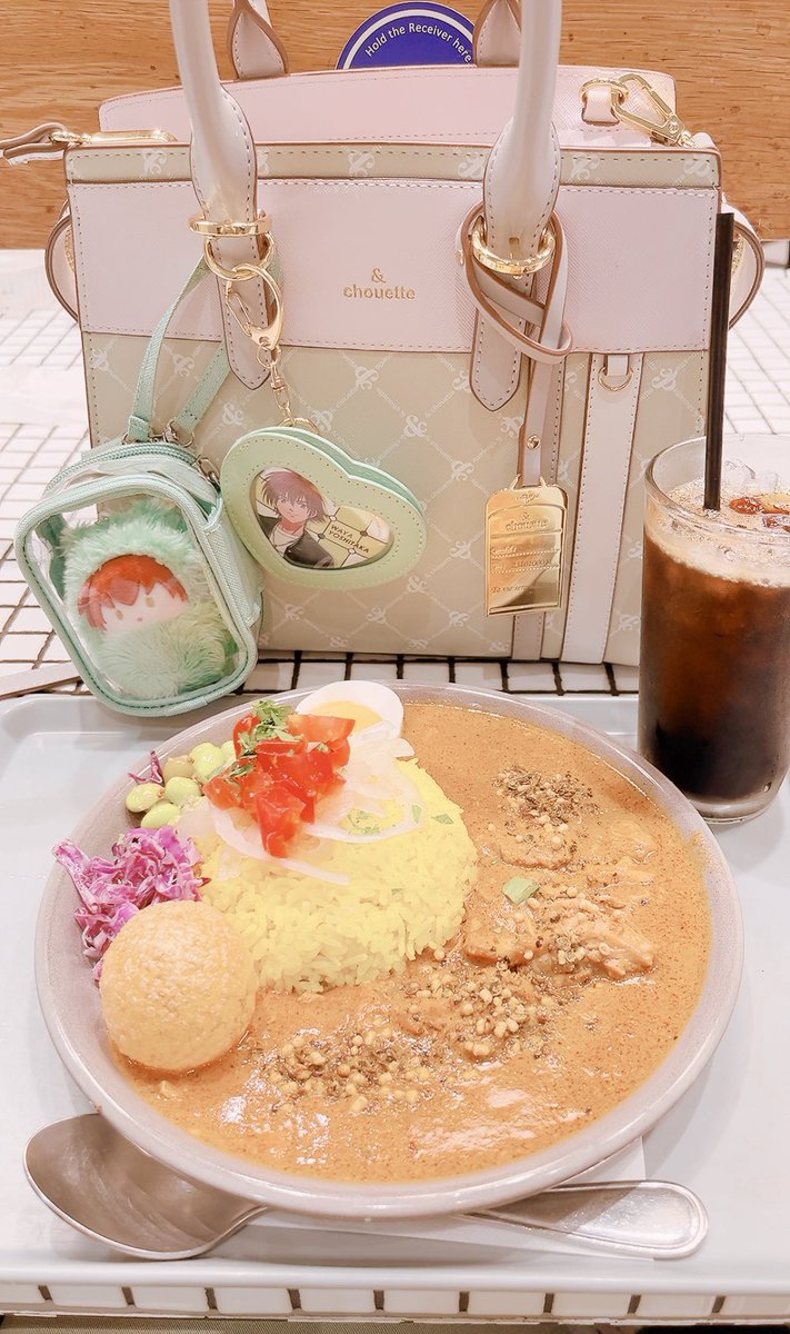 原画展のあとにカフェ☕️
和谷君と一緒に✨