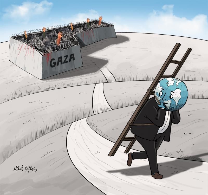 Cartoon Movement (@cartoonmovement) on Twitter photo Gaza and the world. Cartoon by <a href="/mikailciftci63/">Mikail ÇİFTÇİ</a>. More cartoons: buff.ly/x7tyKy6
#world #attention Gaza and the world. Cartoon by <a href="/mikailciftci63/">Mikail ÇİFTÇİ</a>. More cartoons: buff.ly/x7tyKy6
#world #attention