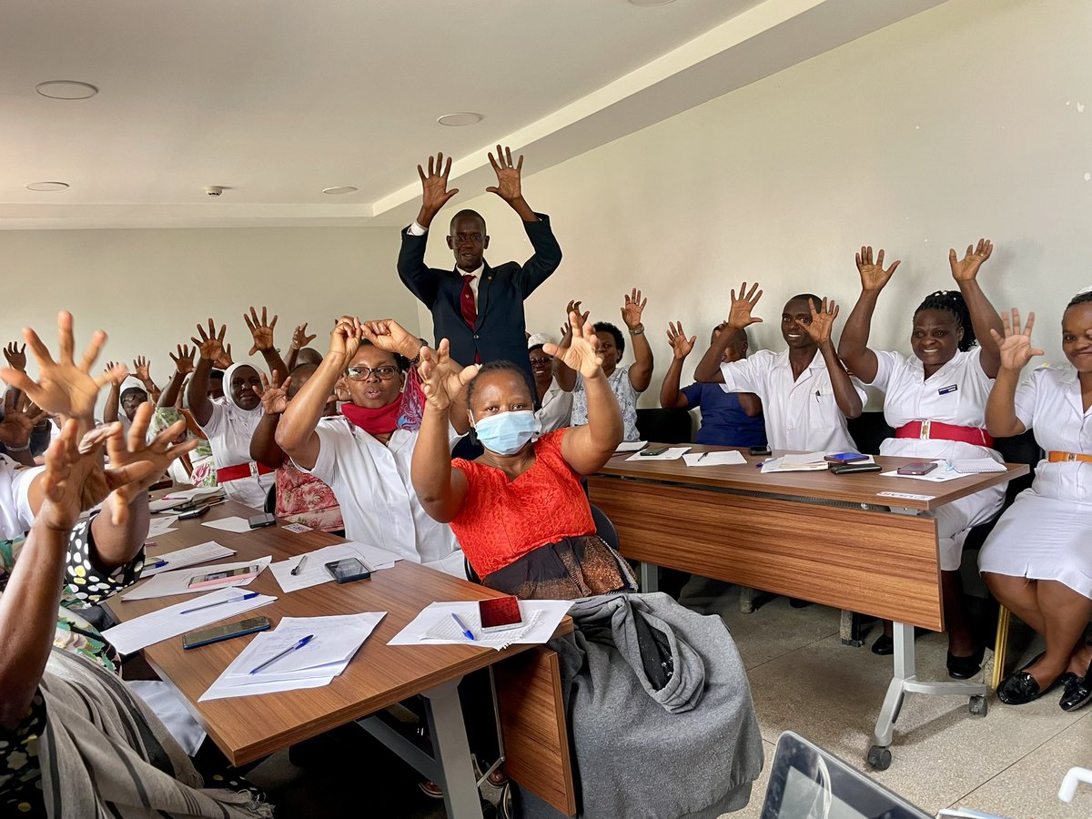 LittleWinnieFo2's tweet image. Our Certified National Soft Skills Trainer (TOT),Joshua delivered a powerful presentation on Leadership&Mgt at the Soft skills training @HospitalMbarara Focusing on the critical role of Nurses&Midwives,He emphasized that "True healthcare transformation begins with self-leadership