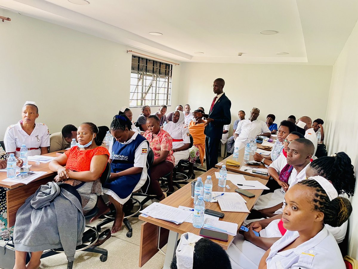 LittleWinnieFo2's tweet image. Our Certified National Soft Skills Trainer (TOT),Joshua delivered a powerful presentation on Leadership&Mgt at the Soft skills training @HospitalMbarara Focusing on the critical role of Nurses&Midwives,He emphasized that "True healthcare transformation begins with self-leadership