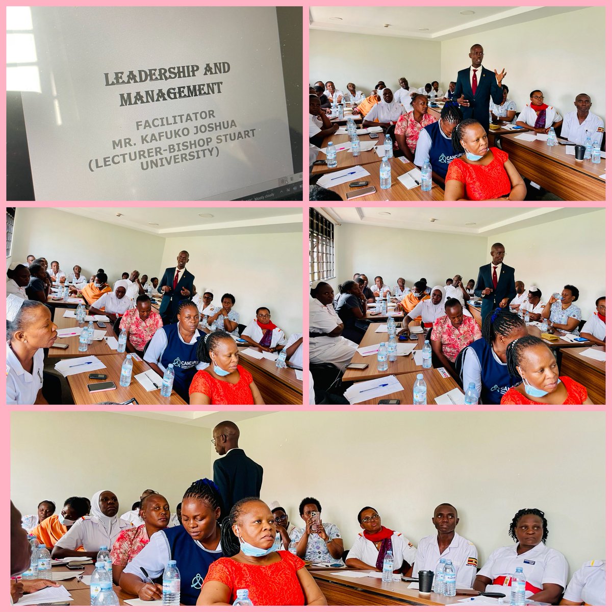 LittleWinnieFo2's tweet image. Our Certified National Soft Skills Trainer (TOT),Joshua delivered a powerful presentation on Leadership&Mgt at the Soft skills training @HospitalMbarara Focusing on the critical role of Nurses&Midwives,He emphasized that "True healthcare transformation begins with self-leadership