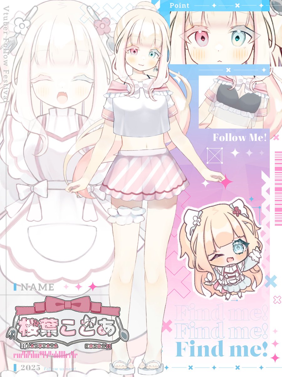 sakuraba_cocoa's tweet photo. 🆕夏なので衣替え❕
ゲーム.歌.料理 が大好きな社畜系VTuber📝 ́͏̖- 週1.2回まったり配信してます🎤 

📢𝙔𝙤𝙪𝙩𝙪𝙗𝙚 → https://t.co/A6e0ObvSbd
🏷️ 総合タグ→ #さくここだよ
✒️ FA→ #さくここあーと
🌟 FM→🍴︎🌸
🐱まま→  #mano_maple  
🤍 ましゅまろ𝐞𝐭𝐜...↓
https://t.co/bRninpYA0q https://t.co/y3dfUyYQKH