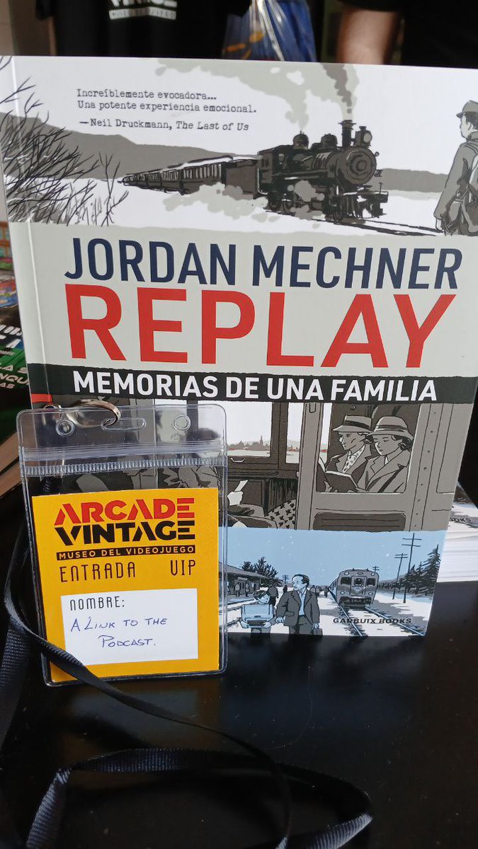 Hoy es uno de esos días en especiales para ALTTP. 
Nuestro enviado especial <a href="/Pirata_LeChuck_/">Capitán LeChuck</a> se encuentra en <a href="/Arcade_Vintage/">Museo Arcade Vintage</a>. Es un auténtico honor estar junto al creador de Prince of Persia, <a href="/jmechner/">Jordan Mechner</a>.
En próximos días os lo contaremos con todo lujo de detalles.