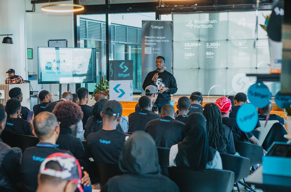 BitgetAfrica's tweet photo. We're Live at the Bitget Community Education Day, Nairobi ππ°πͺ
Where you at? #EventWithBitget #NairobiWithBitget https://t.co/jB85LwfRGV