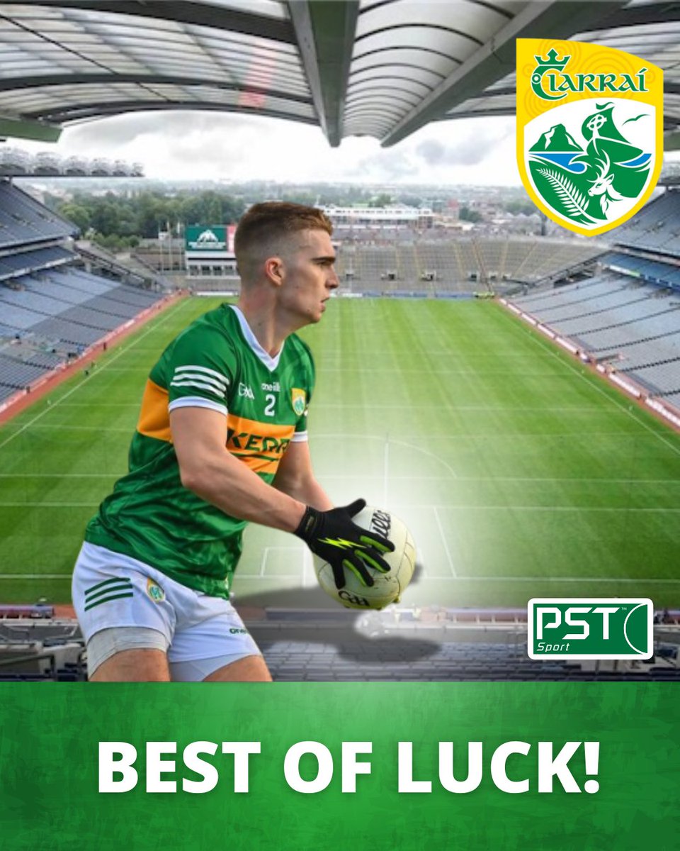 PST_Sport's tweet image. Wishing the Kerry Senior Football Team @Kerry_Official the very best of luck today 💚💛 - especially our QS Dylan Casey, on behalf of all the team here at PST Sport!
#PSTSport #KerryGAA #GAA