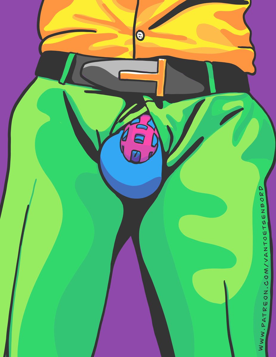 Locked at work. Share your version in the comments 😝🔒😈