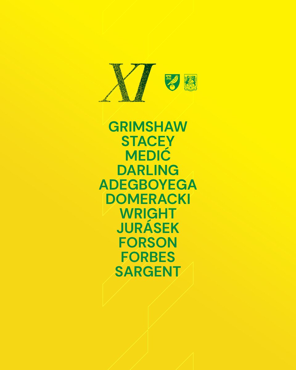 Here's how we will start against <a href="/ntfc/">Northampton Town</a> today 👇