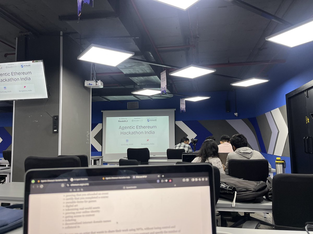 Atreides_reddy's tweet photo. Day-1 at #AgenticHack
@Reskilll https://t.co/Mek5G4vDn4