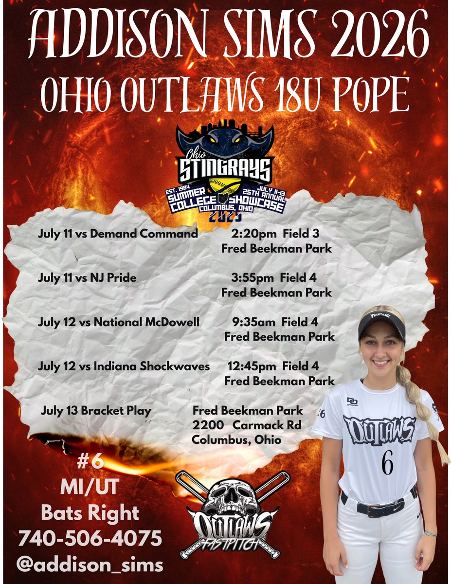 Addison Sims 2026 (uncommited) tweet media