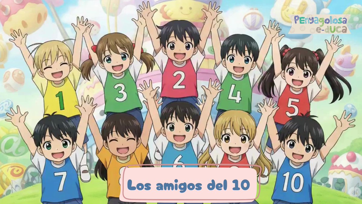 𝐂𝐚𝐧𝐜𝐢𝐨́𝐧 "𝐋𝐨𝐬 𝐚𝐦𝐢𝐠𝐨𝐬 𝐝𝐞𝐥 𝟏𝟎"
Es hora de mover el esqueleto con la canción de los amigos del 10

👉penyagolosaeduca.com/category/canci…

<a href="/CalculoABN/">Cálculo ABN</a> <a href="/penyagolosaedu/">Penyagolosa educa</a>