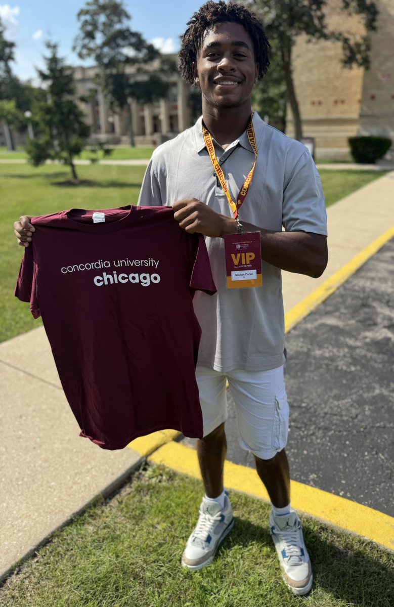 Michah Carter (@michahxcarter) on Twitter photo Received my first official offer today. Thank you <a href="/AndyChizzo/">Andy Chizzo</a> for a great visit <a href="/CUChicago/">Concordia University Chicago</a> <a href="/CUChicagoTFXC/">CUC Track & Field/Cross Country</a>
<a href="/Storm24Tx/">Storm Woods</a>
<a href="/HawkNationHHS/">HawkNation Principal</a>
<a href="/CoachDPearce/">Coach Doug Pearce</a>
<a href="/PoleThrows/">Austin Pole Vault & Throws</a>
<a href="/BenPloetz/">Ben Ploetz</a>
<a href="/thecoachwade/">Toraric Wade</a>
<a href="/AieElite/">AIE Elite Training</a> Received my first official offer today. Thank you <a href="/AndyChizzo/">Andy Chizzo</a> for a great visit <a href="/CUChicago/">Concordia University Chicago</a> <a href="/CUChicagoTFXC/">CUC Track & Field/Cross Country</a>
<a href="/Storm24Tx/">Storm Woods</a>
<a href="/HawkNationHHS/">HawkNation Principal</a>
<a href="/CoachDPearce/">Coach Doug Pearce</a>
<a href="/PoleThrows/">Austin Pole Vault & Throws</a>
<a href="/BenPloetz/">Ben Ploetz</a>
<a href="/thecoachwade/">Toraric Wade</a>
<a href="/AieElite/">AIE Elite Training</a>