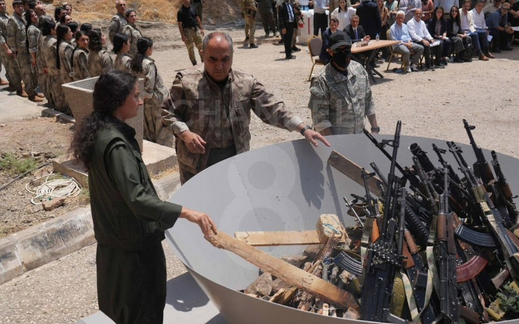 In Turkey, the terrorist organization (PKK) is disbanding and its first group of 30 gave up their arms in an official ceremony. This is a turning point in modern Türkiye’s history. Prof. Devlet Bahçeli, President of the Nationalist Party (MHP), who is the initiator of the