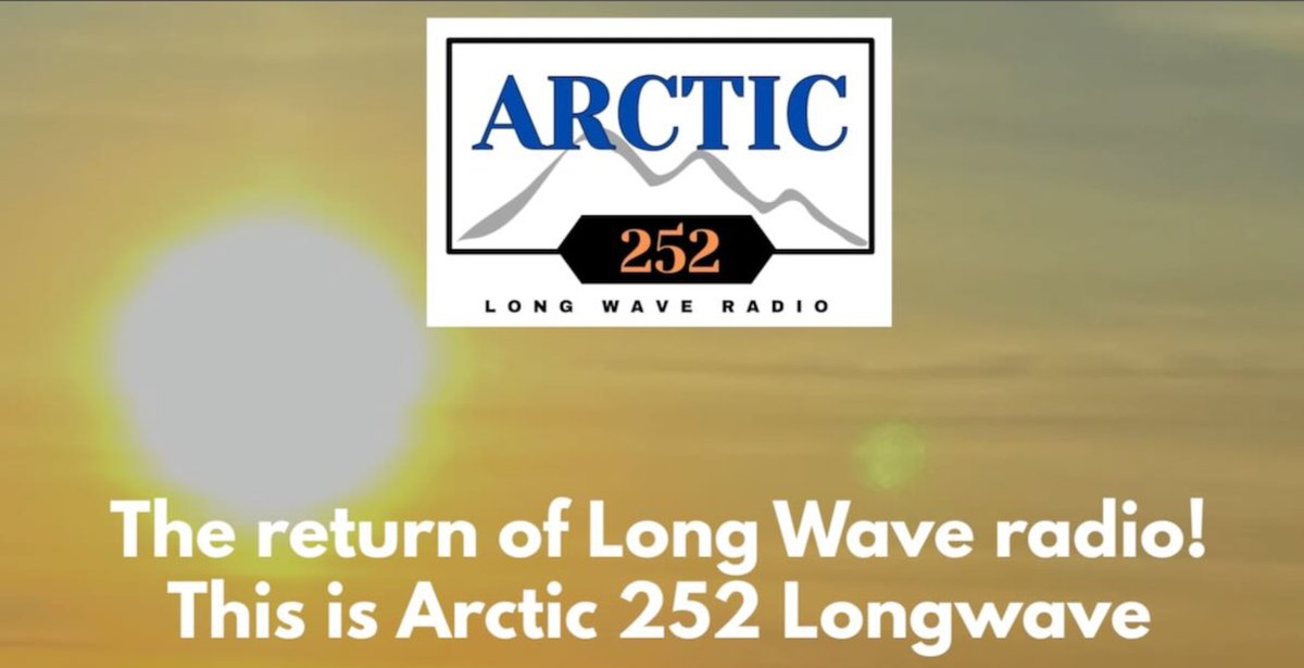 Some good news for #AM listeners in Europe.
Arctic 252 to begin test transmissions in August on 252 kHz #LW 
Hopefully the tests are a success #radio #bcl 📻
swling.com/blog/