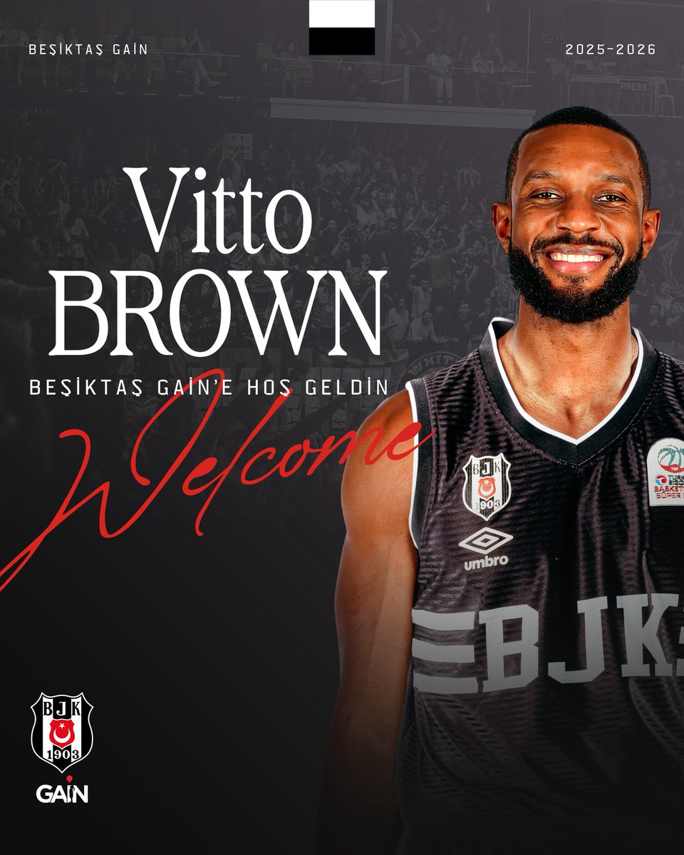 Vitto Brown Beşiktaş GAİN’de

Beşiktaş GAİN Takımımız, Vitto Brown ile sözleşme imzaladı.

2025–26 sezonu öncesinde transfer çalışmalarını sürdüren Erkek Basketbol Takımımız, Birleşik Amerikalı uzun forvet Vitto Brown’ı kadrosuna kattı.

Vitto Brown son olarak Fransa’nın Monaco