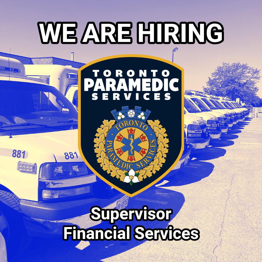 A job posting is currently open for Supervisor Financial Services. 

For more information about the position, and to apply, visit: ow.ly/GJLu50Wo5im. 

Posting closes July 17, 2025.