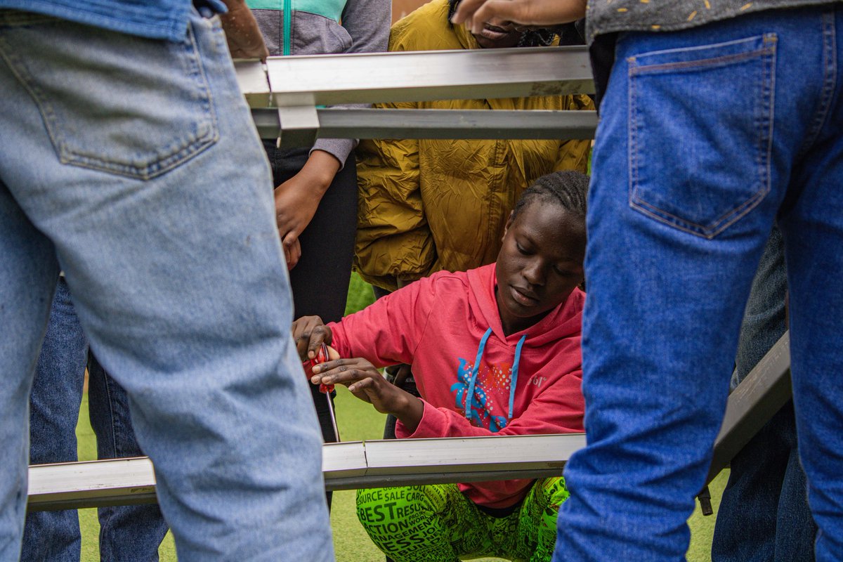 AmplifyhopeAfr's tweet image. 🌞 Empowering Youth Through Solar! ⚡
After an intensive 4-day solar installation training, our students are emerging to be more equipped with valuable technical skills, deeper knowledge of renewable energy, and a renewed sense of purpose.

From understanding solar systems to