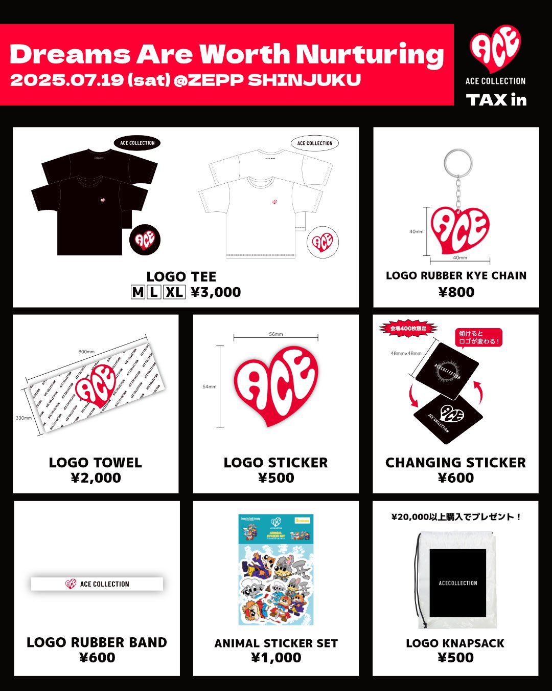 エースコレクショングッズ ACE COLLECTION Official Goods Store/TOPページ