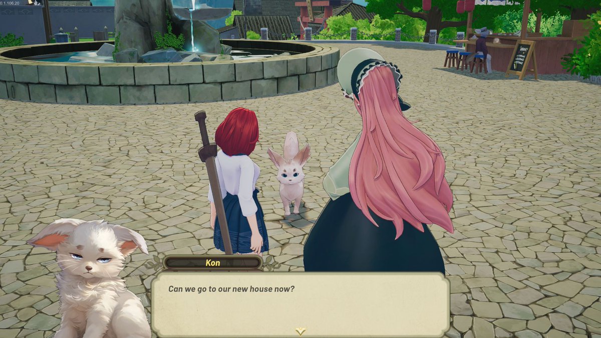 TalesOfSeikyu's tweet image. Kon is giving major little-sister energy in this screenshot 😆 #TalesOfSeikyu #ScreenshotSaturday